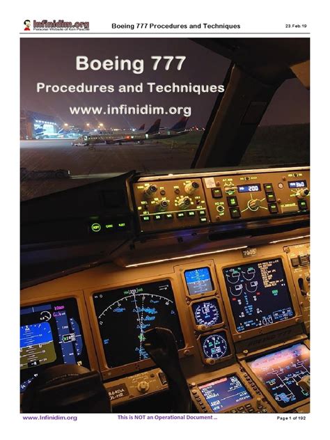 boeing 777 takeoff distance|B777 Procedures and Techniques .